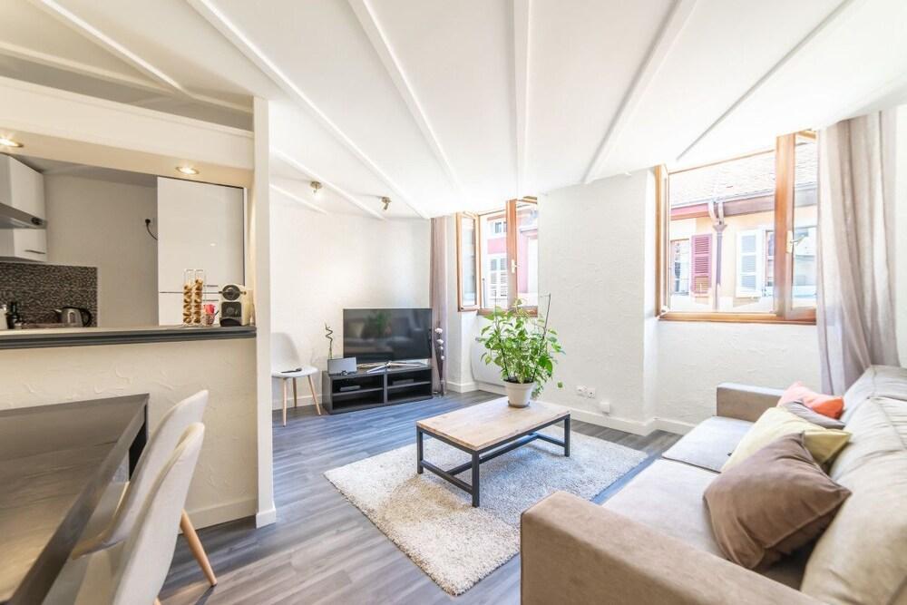Le Saint Jean - Appartement Rue Carnot Pour 2 - 4 Pers Annecy Zewnętrze zdjęcie